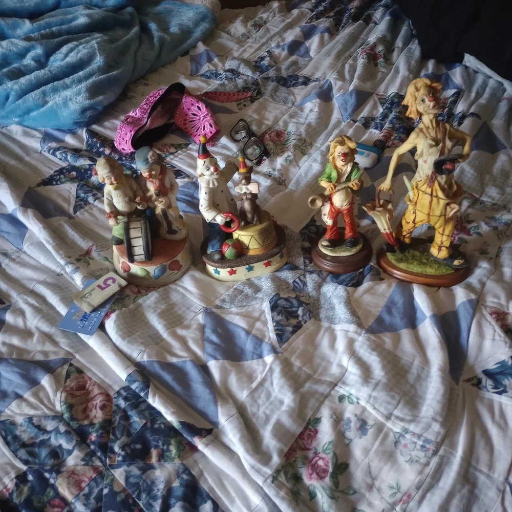 Colorful Circus Figurine Set